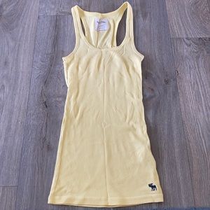 Yellow Abercrombie tank